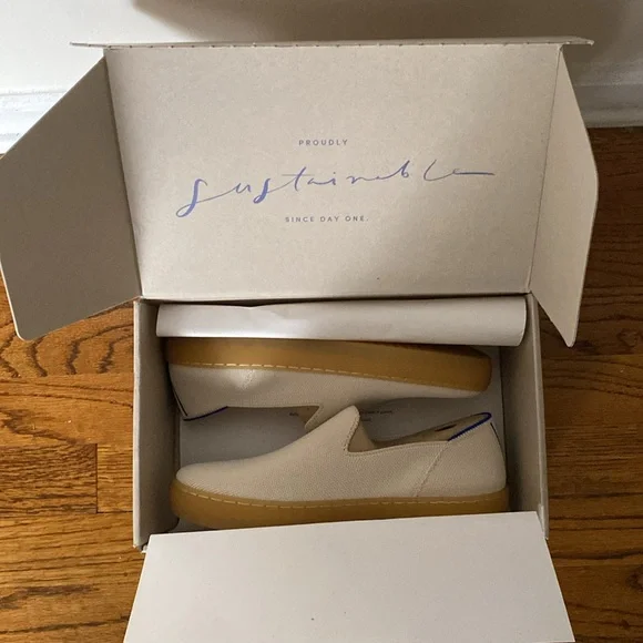 Rothy's Almond Loafer Vanilla Bean Women’s Size 7.5 - Picture 4 of 4